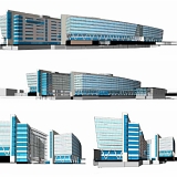 Schematic of the new NGA headquarters at the Fort Belvoir Proving Grounds, Northern Virgina. Rendering courtesy Clark Construction