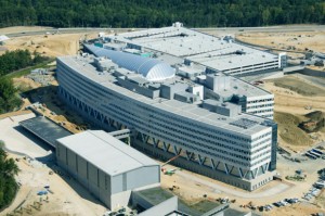 The NGA Complex from above. Photo Clark Construction