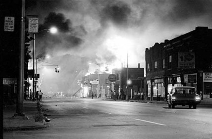 032911-houses4 The Riot of 1967, not to be confused with the ones in 1863, 1941 and 1943. Photo Detroit Free Press.