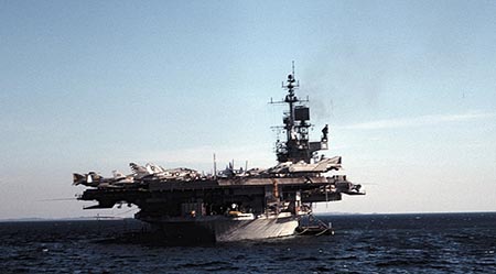 CV-41 USS Midway, Fremantle, 1981