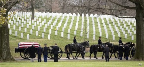 Arlington Funeral Afghanistan