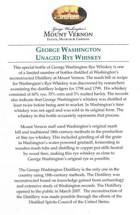 Washington rye whiskey-121314