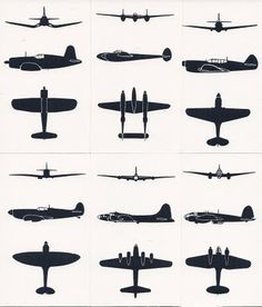 aircraft silouettes-111015