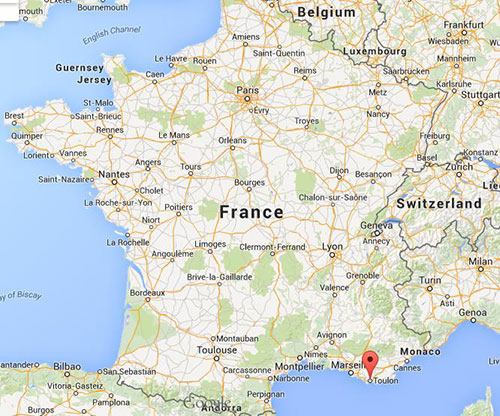 Where-is-Toulon-on-map-of-France
